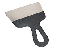 Шпатель нерж.сталь (150*0,4мм) 81214 фасадный  пласт. руч. MaxiTool РФ (48)