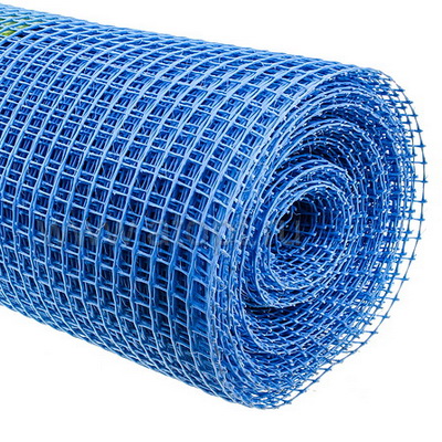 Сетка садовая ЭКОНОМ 1,0*20м (15*15мм) Синяя