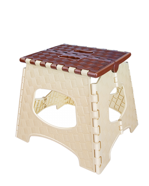 Табурет складной "Мультистул" малый 28см 113  бежевый Эльфпласт (16шт)