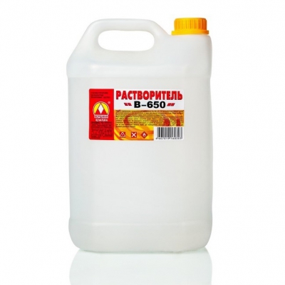 Растворитель B-650  5л  Вершина (3шт/108шт) ТУ