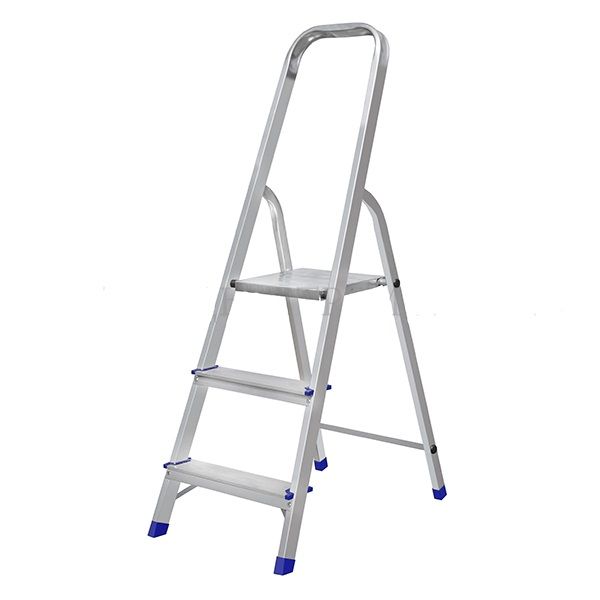 Лестница-стремянка алюминиевая  3-х ступ. AS03 (129 см) STAIRS