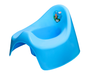 Горшок "Гномик" 066 голубой Эльфпласт (30шт)