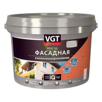 Краска VGT ФАСАДНАЯ iQ161 база С силиконизированная, 7л (9,5кг)