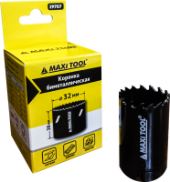 Коронка  32мм биметалл 19707 (100шт/кор)MaxiTool