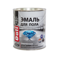 ЭМАЛЬ для ПОЛА  СЕРАЯ  (RAL 7040)  2л Dali 12311 (3шт/234шт)
