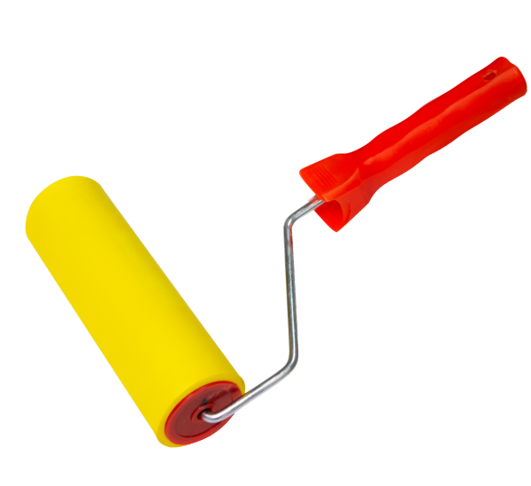 Валик с ручкой (6*60*250) 50783 резиновый прижимной (50) MaxiTool