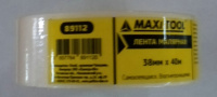 Малярная лента 89112 38мм*40м на бумажной основе 120mic (60шт/кор) MaxiTool