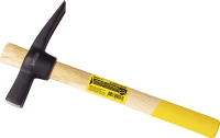 Молоток каменщика деревянная ручка 600г 19046  кованый  (1/24шт) MaxiTool