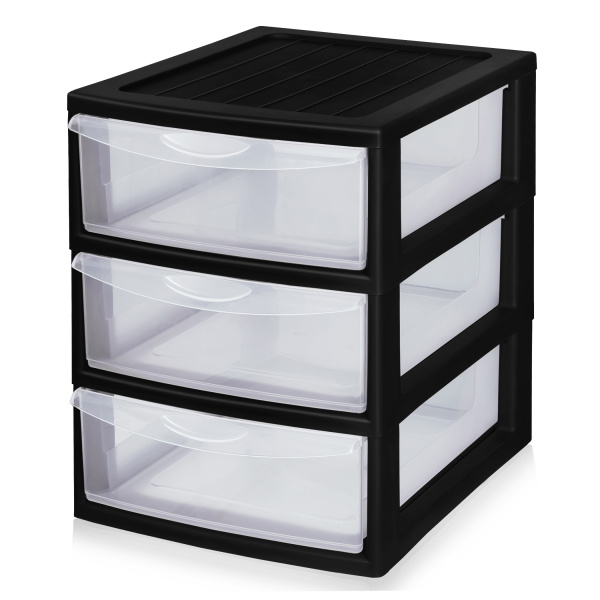Органайзер "Mini box" 3х-секционный 596 Эльфпласт (8шт)