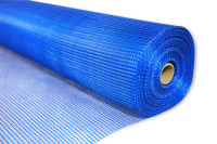 Сетка фасадная ячейка (5х5) размер 1мх10м пл.160 г/м2 (синяя)(1/20шт) 76097 MaxiTool