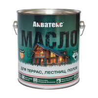 Масло для террас Акватекс  2,5л  Орех 65200 (4шт/144шт)