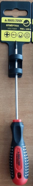 Отвертка 89398 Profi 3K ручка PH0×100 (192) MaxiTool
