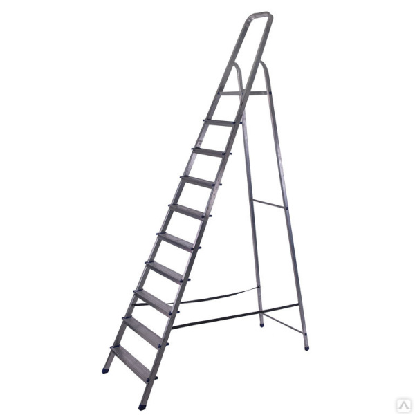 Лестница-стремянка алюминиевая 10-ти ступ. AS10 (290 см) STAIRS