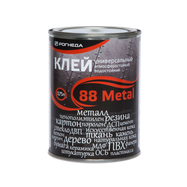 Клей 88 -  METAL  0,75л универсальный Рогнеда 25002 (6шт/660шт)