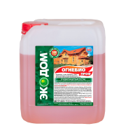 ЭКОДОМ ОгнеБиоПроф  I и II группа огнезащиты с индикатором 11 кг 65004 (1шт/60шт)