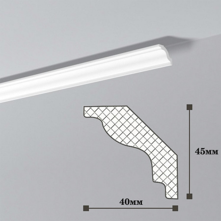 Профиль LX-60  45*40*2000 (80 шт) (аналог MT)