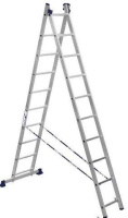 Лестница алюминиевая 2-х-секционная универсальная AL210 (281/477см) STAIRS