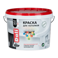 Краска DALI акрил.д/потолков 3 (глубокоматовая)  9 л (20903) (1шт/44шт)