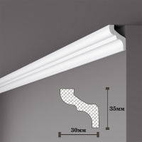 Профиль LX-35  35*30*2000 (100 шт) (аналог MF)