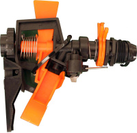 Разбрызгиватель садовый импульсный 52002 Акция LZ6015 Дер Мастер (200) (48)(12) ВЫВОД