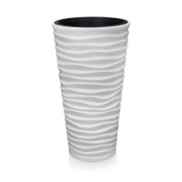 Кашпо Sandy 10л  белый 576 Эльфпласт (2шт)