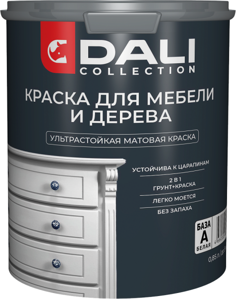 краска для мебели 0,85 л без полей