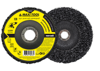 Круг зачистной полимерный "коралловый" 125*22.23  89237 (5/25/100шт) Черный для УШМ MaxiTool