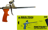 Пистолет 89072 д/монтажн пены алюмин корпус гальванич покр пласт ручка MaxiTool (20шт)