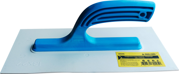 Гладилка 130*270мм пластиковая плоская "Короед" MaxiTool 89295  (40)  РФ