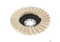 Круг лепестковый войлочный 125*12*22мм полировальный 89256 (200) MaxiTool
