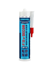 Клей монтажный акрил. морозостойкий, белый DBK-301 DONEWELL FIX-n-DECOR 260мл (12шт/1872шт)