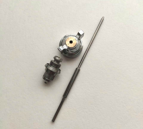 Набор 81703 для краскораспылителя 81696, диам.сопла 2мм  (50шт в кор.) MaxiTool