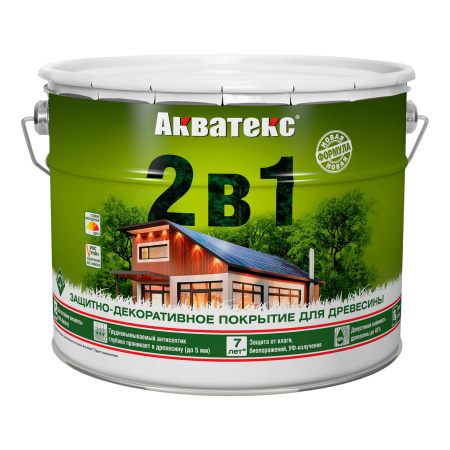 ВЕНГЕ  Акватекс "2в1" текстурное покрытие  9 л 18130 (1шт/55шт)