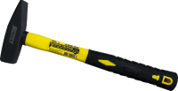 Молоток слесарный фиберглассовая ручка  600г 19016  кованый  (1/24шт) MaxiTool