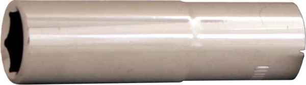 Головка 56727 3/8" удлиненная шестигранная 18мм, хромванадий,(6/108) Der Master