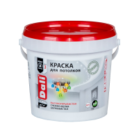 Краска DALI акрил.д/потолков 3 (глубокоматовая)  0,9л (20904) (6шт/384шт)