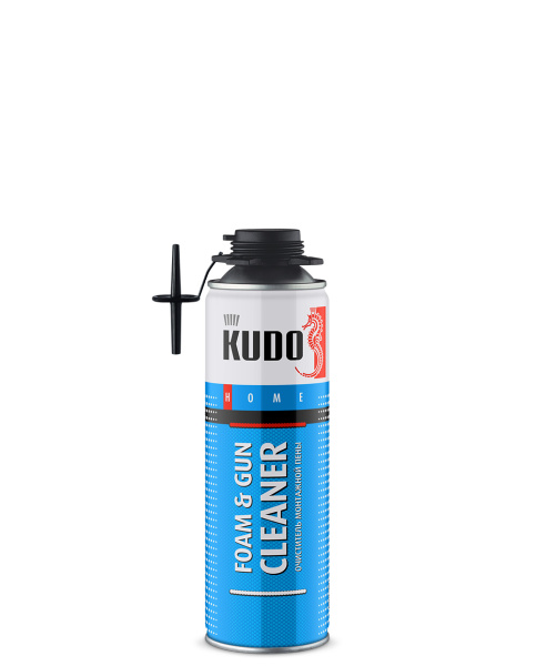 Очиститель монтажной пены KUDO FOAM&GUN CLEANER HOME 650мл/456гр KUPH06C (12шт/1152шт)