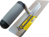 Кельма трапециевидная "Венецианская" 200x80х70х0.6мм. Заточеная. Нерж. 76037 ручка 2К,(60) MaxiTool