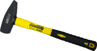 Молоток слесарный фиберглассовая ручка  800г 19017  кованый  (1/24шт) MaxiTool