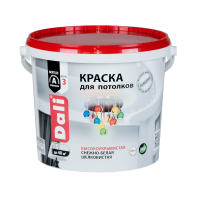 Краска DALI акрил.д/потолков 3 (глубокоматовая)  2,5л (20900) (1шт/120шт)