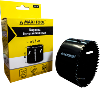 Коронка  83мм биметалл 19718 (50шт/кор)MaxiTool