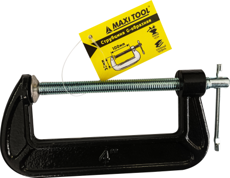 Струбцина G-образная  89093  100х35мм  (1/96) MaxiTool
