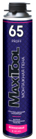 Пена монтажная 65 профессиональная всесезонная MaxiTool 1000мл MXT-PPU800a (12шт/768шт)
