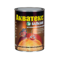 Акватекс-Бальзам  БЕСЦВЕТНЫЙ защитно-декоративное покрытие 0,75л 92121 (6шт/576шт)
