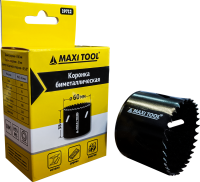 Коронка  60мм биметалл 19712 (50шт/кор)MaxiTool