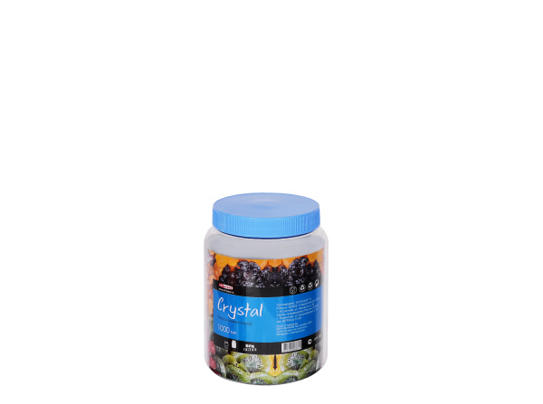 Ёмкость «Crystal» универсальная 1 л  564  Эльфпласт (20шт)