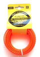 Леска триммерная витой квадрат 2.4мм* 15м 18906 (1/240шт) MaxiTool