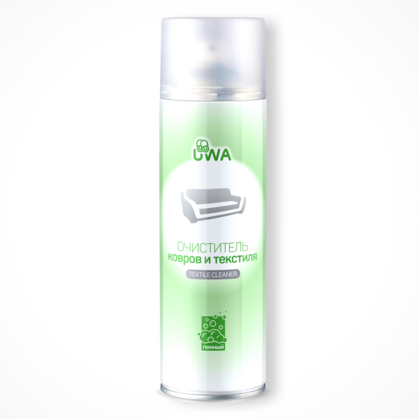 Очиститель ковров и текстиля пенный (аэрозоль) UA650  650мл (12шт/1152шт)