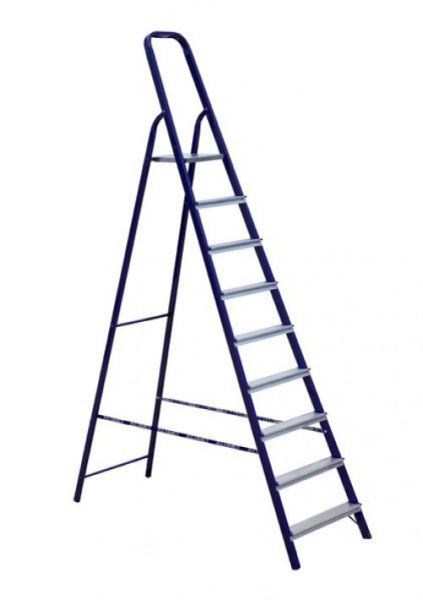 Лестница-стремянка стальная  9-ти ступ. CS09 (266 см) STAIRS