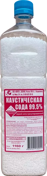 Сода каустическая (1160гр) (16шт)